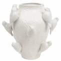 Ваза Bird white, белый, H31.5cm, D29cm