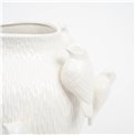Ваза Bird white, белый, H31.5cm, D29cm