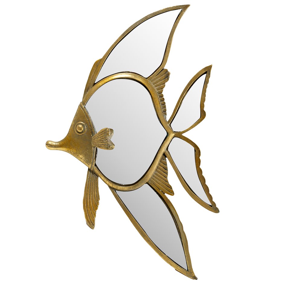 Wall decoration Goldfish, H38.5x24x3.5cm