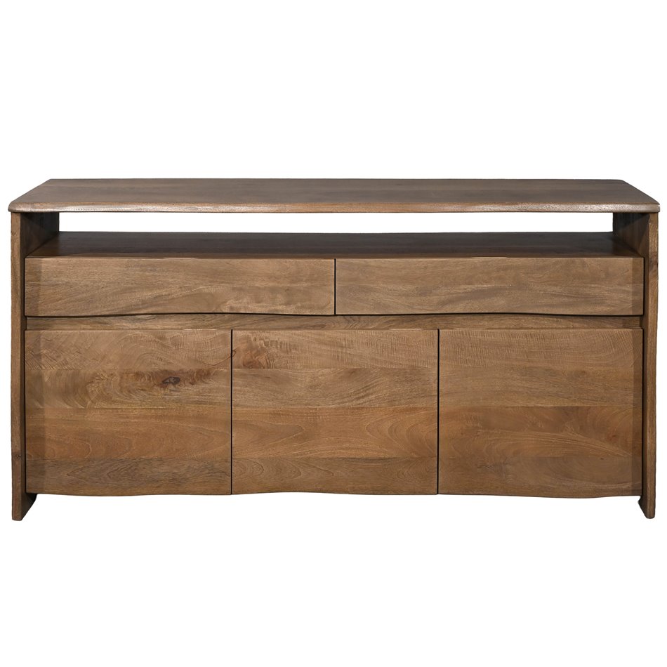 Sideboard Sady, 3 doors/2 drawers, mango wood, H90x170x45cm