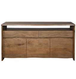 Sideboard Sady, 3 doors/2 drawers, mango wood, H90x170x45cm