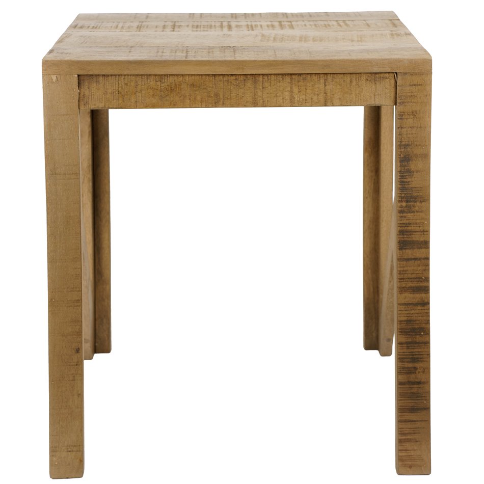 Side table Saggo L, mango wood, 45x35cm H50cm