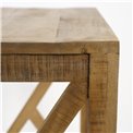 Side table Saggo L, mango wood, 45x35cm H50cm