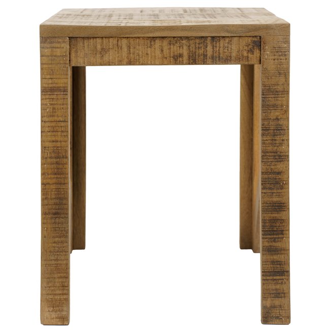 Side table Saggo M, mango wood, 35x35cm H42cm