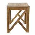 Side table Saggo M, mango wood, 35x35cm H42cm
