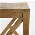 Side table Saggo M, mango wood, 35x35cm H42cm