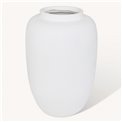 VASE ELENE, white, H45.5cm, D29.5cm