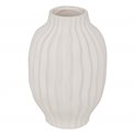 Vāze Fernand, keramika, balta, H22cm, D15cm