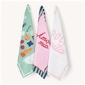 Kitchen towel Della, set of 3 pcs., 45x70cm