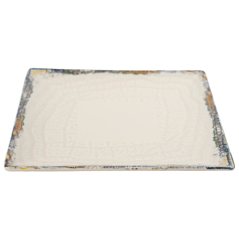 Dessert plate Albus Elite, 18x18cm H2cm