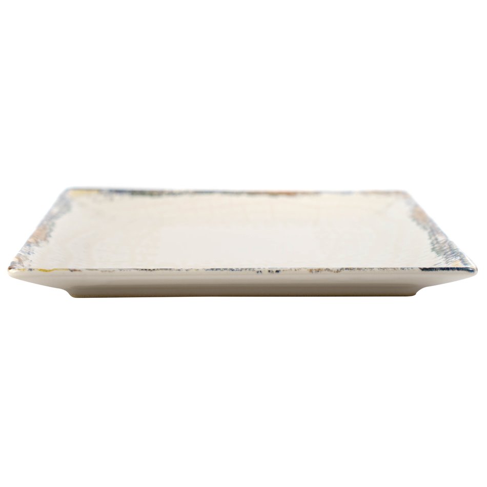 Dessert plate Albus Elite, 18x18cm H2cm