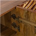 Sideboard Verde Brown, mango wood/MDF, H75x38x160cm