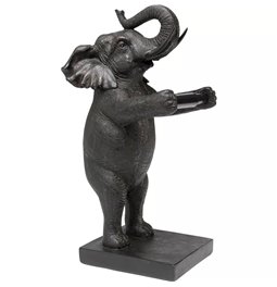 Tualetes papīra turētājs Elefant, tumši brūns, H42x22x17cm