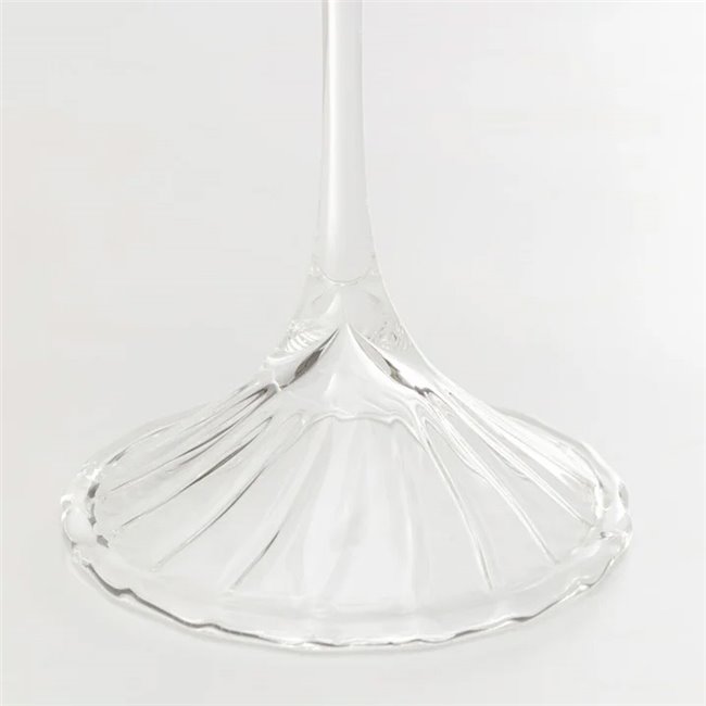 Vīna glāze Noelle, pelēka, 415ml, H22cm, D8.7cm