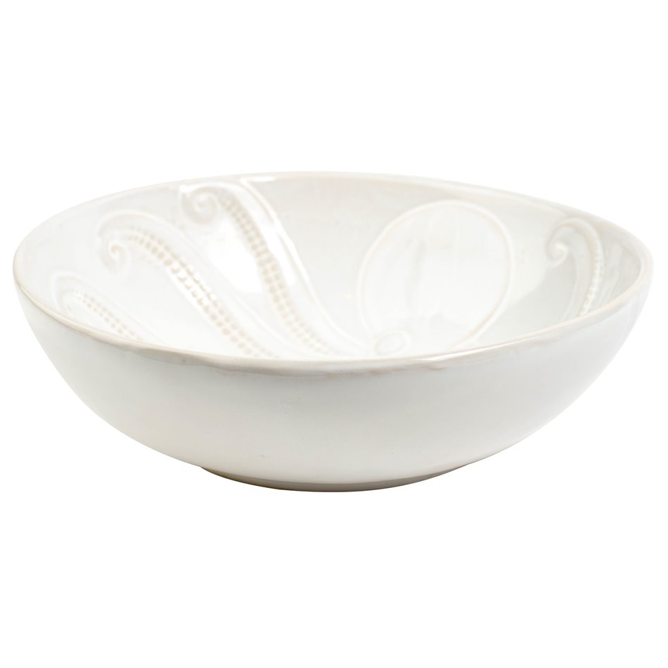 Bowl Polipo, white, ceramic, D25.5cm H8cm