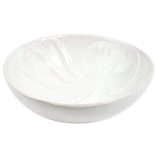Bowl Polipo, white, ceramic, D25.5cm H8cm