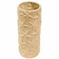 Vase Shana, ceramic, beige, H26cm, D10.5cm