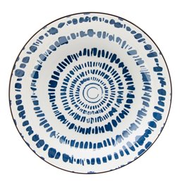 Deep plate UMAMI RAYON, D20cm H4.6cm