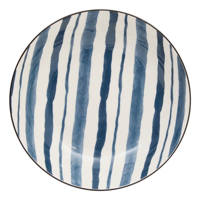 Deep plate UMAMI RAYURE, D20cm H4.6cm