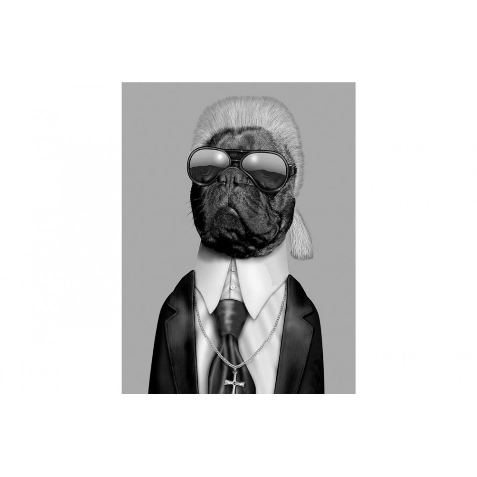 Picture Karl Lagerfeld Dog, 60x80cm