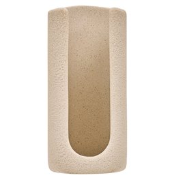 Держатель для ватных дисков OLEYA, бежевый, D7.3cm H15cm