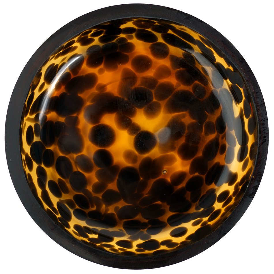 Мыльница DOTTY, коричневый, H2.5cm D11cm