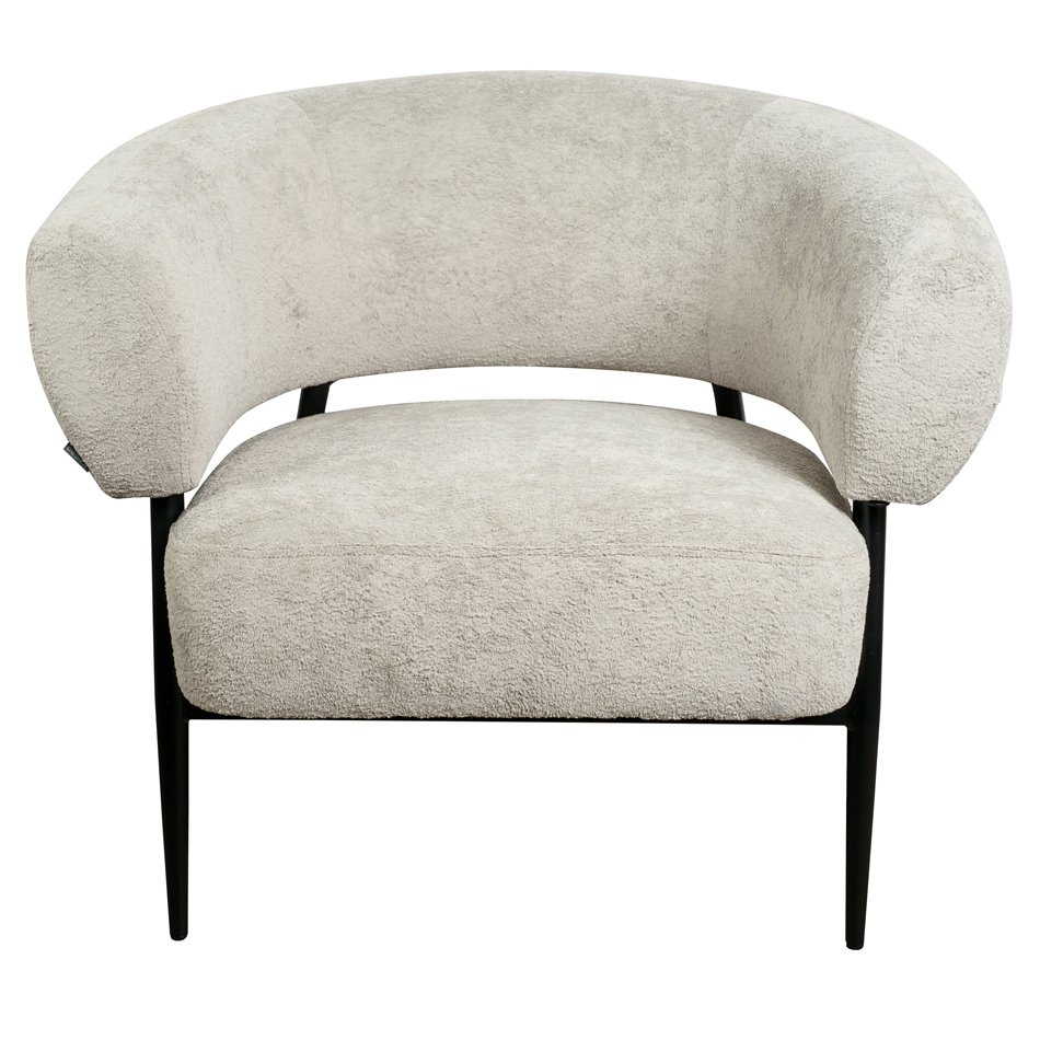 Кресло для отдыха Davor, светло-серый 3, H71x82x74cm, высота сиденья 45cm